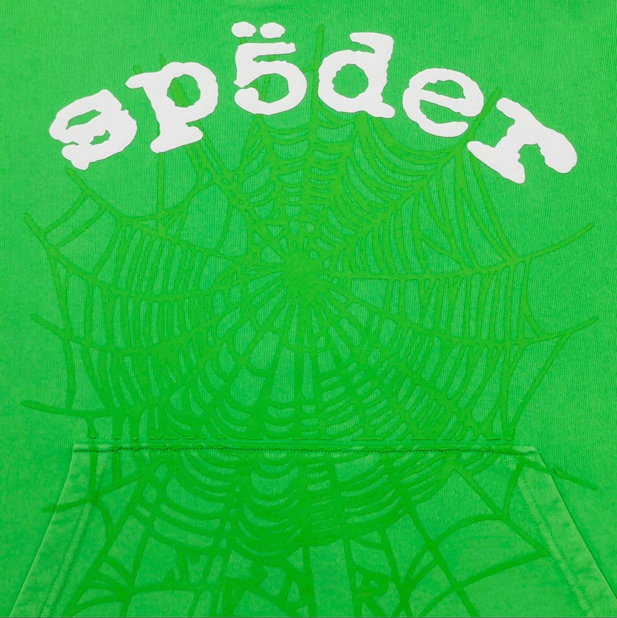 SP5DER LEGACY HOODIE GREEN