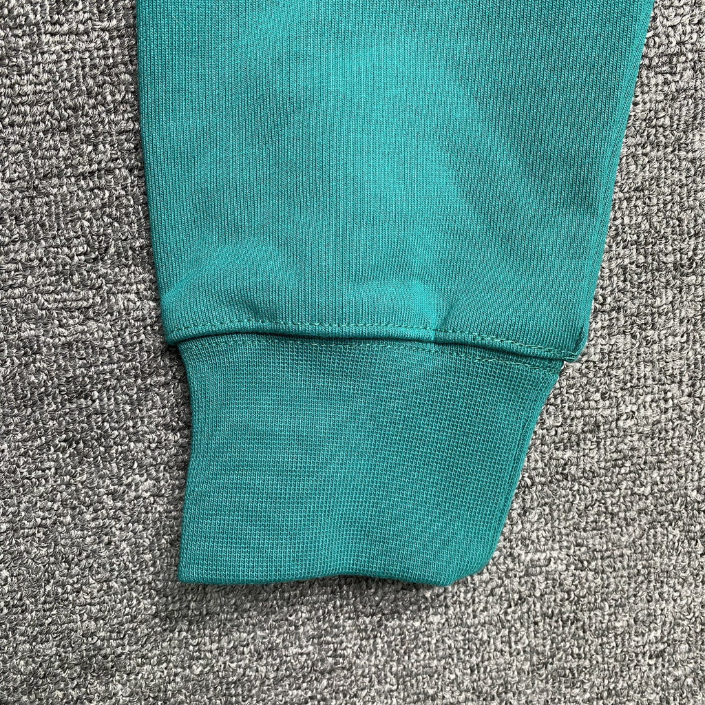 AMIRI LETTER LOGO HOODIE CERULEAN