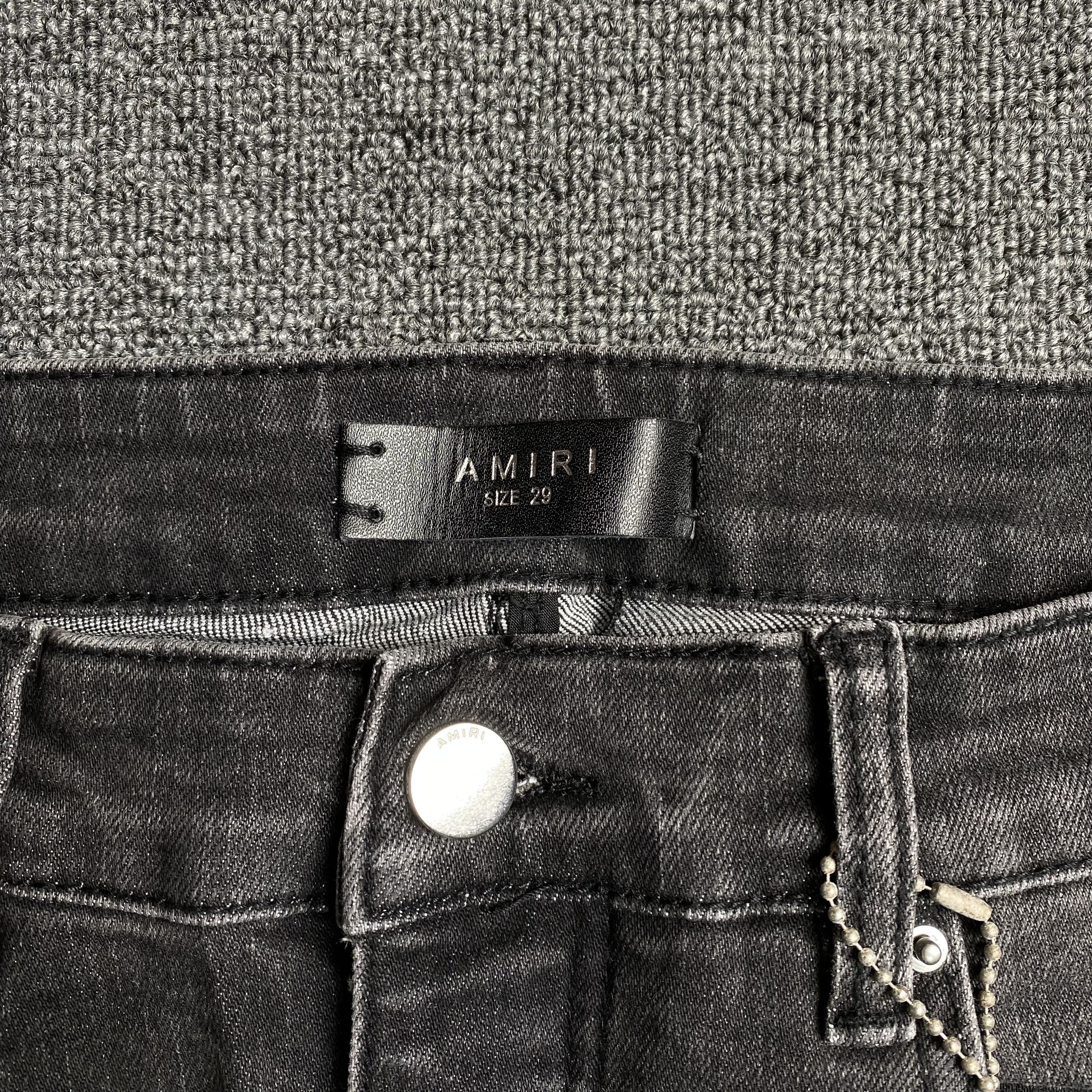 AMIRI SLASH SLIM JEANS