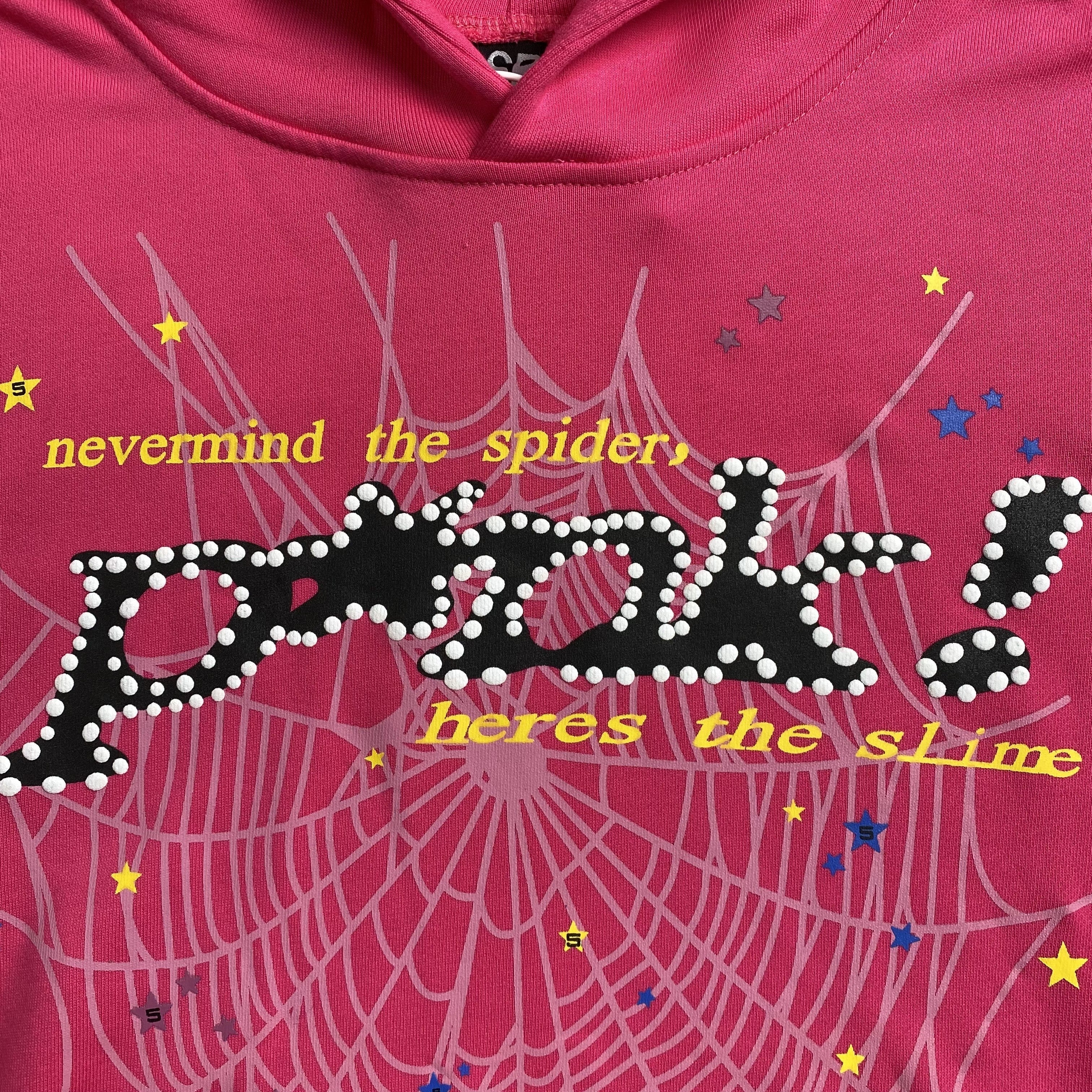 SP5DER P*NK HOODIE PINK