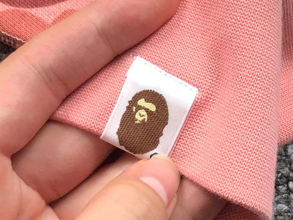 BAPE X BARBIE DOT CAMO SHARK FULL ZIP HOODIE PINK